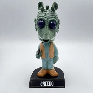 Cabeza de bobble Funko Star Wars "Greedo" ~ 2008 ~ ¡Excelente estado usado! - Imagen 1 de 21