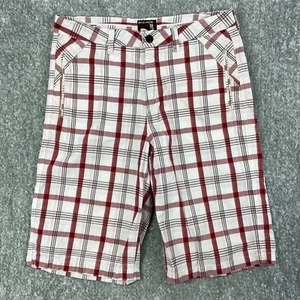 Vintage Anchor Blue Baggy Red/White/Blue Khaki Shorts Men’s Size 34 Y2K Summer - Picture 1 of 8