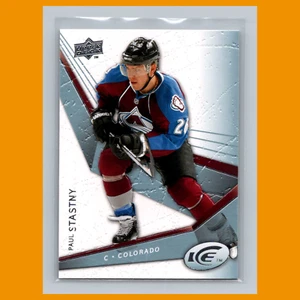 Paul Stastny #74 2008 Upper Deck Ice Colorado Avalanche Hockey Card NHL NM - Picture 1 of 3