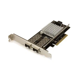 StarTech.com 10G Network Card - 2X 10G Open SFP+ Multimode LC Fiber Connector... - Picture 1 of 5
