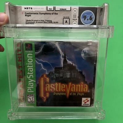 Castlevania Symphony of the Night Greatest Hits PS1 NUEVO WATA Calificado 9.6 A Foto 1 de 2