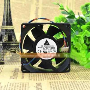 New For Delta AFB0712SH DC 12V 0.76A 7CM 7025 Dual Ball Violent Cooling Fan - Picture 1 of 2