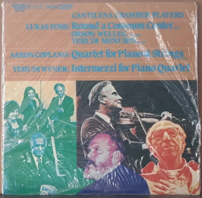 PRO ARTE PAD-120 ED 1 US SEALED 1982 FOSS - ROUND A COMMON CENTER MENUHIN WELLES - Image 1 of 2