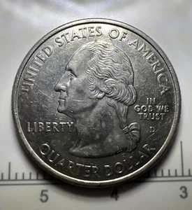 2004 D Florida Quarter Strike Thru + Die Chips Both Sides + Pre-Cud Mint Errors - Picture 1 of 20