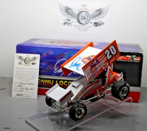 2002 Danny Lasoski #20 J.D. Byrider 1/24 Action Diecast Sprint Car Autographed - Picture 1 of 2