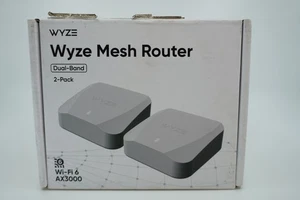 Wyze Mesh Router AX3000 Dual-Band Wi-Fi 6 System 2-Pack Smart Home Coverage New - Picture 1 of 7