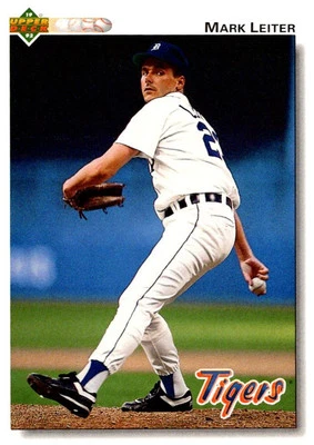 1992 Upper Deck Mark Leiter Detroit Tigers #319 - Image 1 of 2
