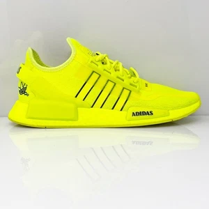 Adidas Mens NMD R1 V2 H02654 Yellow Running Shoes Sneakers Size 11.5 - Picture 1 of 12