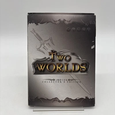 Two Worlds 2-Disc Collectors Edition (Xbox 360, 2010) w/ Manual & Map - No Book - Image 1 of 4