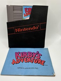 Kirby&rsquo;s Adventure NES Nintendo mit Anleitung Schutzh&uuml;lle getestet Blitzversand