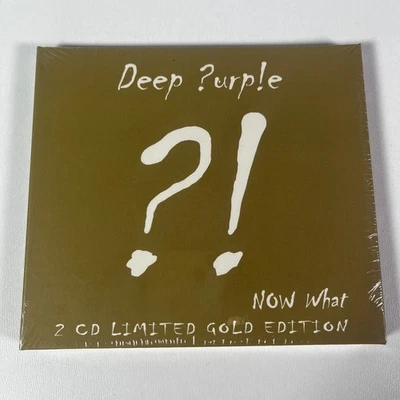 Deep Purple - Now What?! 2-Disc CD Limited Gold Edition (2013) * NEW! / SEALED - Image 1 of 4