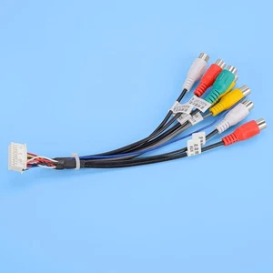 12Pin AV RCA Wire Harness Fit For Pioneer AVH241EX DMH130BT DMH240EX - Picture 1 of 5