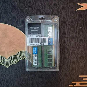 Ballistix 16GB (2x8GB) DDR4-3200 Performance Gaming Memory UDIMM - Picture 1 of 6