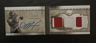 2012 Topps Five Star Futures Auto 3-Piece Memorabilia Doug Martin RC 21 / 42 - Image 1 of 3