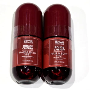 2er Pack Be Well By Nature Well Rouge Cherry Hair & Body Mist Mandelöl 6,7 Oz. - Bild 1 von 1