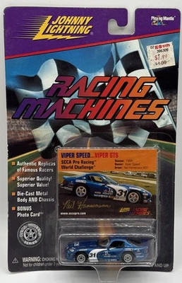 Johnny Lightning Racing Machines SCCA Azul 31 Dodge Viper GTS Neil Hannermann Foto 1 de 2