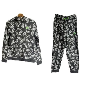 2 PC Nike Sportswear AOP Big Kids' (Boys') Pullover Hoodie(XL) & Sweatpants(L) - Picture 1 of 6