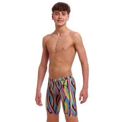 Funky Trunks Boys Curl Curl Eco Training Jammer Swimwear, Boys Swimsuit - Bild 1 von 4