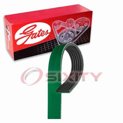 Gates FleetRunner Micro-V Serpentine Belt for 1997-2015 Chevrolet Express ob Foto 1 de 4