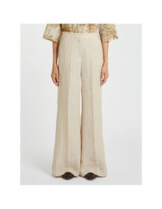 Iblues - Pantaloni in tela di lino Donna Arancio - Imagen 1 de 2