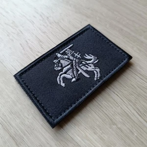 Kreuzritter Ritter Pferd Christentum| Patch Klett Aufnäher Emblem |Moral Outdoor - Bild 1 von 5