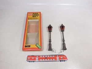 EE30-0,5# Busch Spur 1 8620 Paar Modell-Lampen Straßenlampen geprüft sg+OVP - Picture 1 of 5