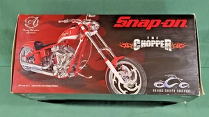 Snap-on The Chopper 2004 Moto pressofusa Orange County Chopper 1:10 OCC 1/10 - Foto 1 di 16