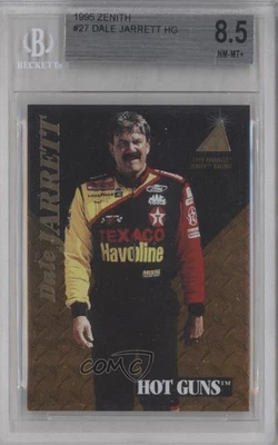 Pinnacle Zenith Hot Guns 1995 Dale Jarrett #27 BGS 8,5 HOF Foto 1 de 2