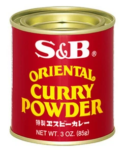 Curry orientale tradizionale giapponese S&B in polvere 3 once (85g) Made in Japan - Foto 1 di 1