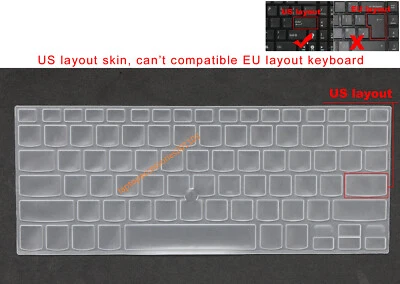 Keyboard Protector Skin Cover for IBM Lenovo ThinkPad X100e X120e E11 E10 laptop - Image 1 of 3