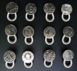 Wunderknöpfe Hosenerweiterung Hosenknopfverlängerung Bunderweiterung Jeans Knop  - Bild 1 von 4