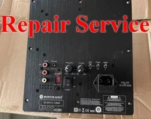 Monitor Audio Mass W200 Radius 380/390 Vector vw-8 Bronze W10 Repair Service - Picture 1 of 5