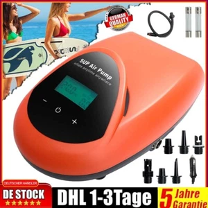 Elektro Digital Luft Pumpe SUP aufblasbar Kompressor 20Psi Air Pump surf Board - Bild 1 von 20