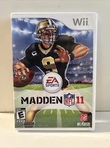 Madden NFL 11 Nintendo Wii Complete in Box CIB Tested - Picture 1 of 2