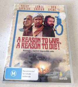 A Reason To Live A Reason To Die DVD 1974 Region 4 Telly Savalas - Picture 1 of 2