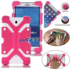 US For 7.9 ~ 9" Tablet Universal Kids Shockproof Flexible Silicone Case Cover LA