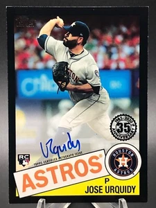 Jose Urquidy 2020 Topps Series 2 Auto /199 RC 1985 Retro Rookie Card #85A-JU - Picture 1 of 5