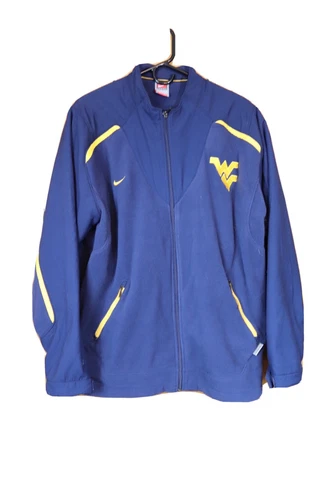 Nike Fit Therma Full Zip Blue WVU West Virginia Mountaineers Men’s Sz Medium Cover