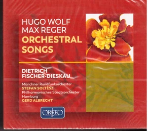 CD canciones orquestales Dietrich Fischer-Dieskau Hugo Wolf Max Reger NUEVO - Imagen 1 de 2