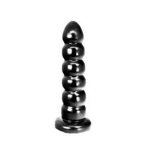 HUNG System Toys Yoo-Hoo Anal Analdildo Dildo PVC Schwarz Unisex Anus Black - Bild 1 von 3