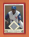 2005 Upper Deck Orgins Alfonso Soriano Game-Used Jersey #Pb-As Texas Rangers