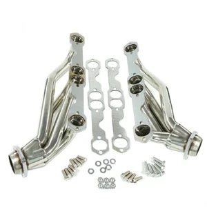 Exhaust Manifold Header For Chevy GMC Truck SBC 307 327 305 350 400 V8 Engine - Picture 1 of 7