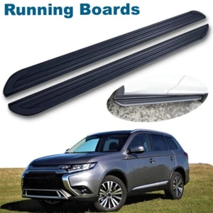 2PCS Running Boards Fits for Mitsubishi Outlander 2013-2021 Nerf Bars Side Steps - Picture 1 of 13
