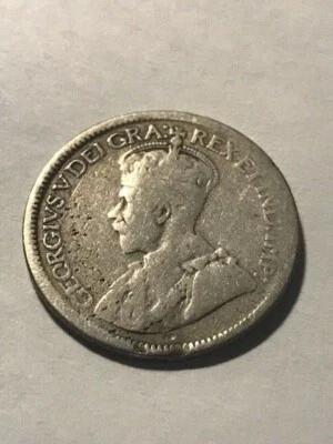 1918 Canada Silver 10 Ten Cents VG #17950 - Image 1 of 2