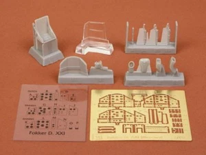 SBS Model 48035 1/48 Fokker D.XXI Detail Set for Classic Airframes/Special Hobby - Picture 1 of 2