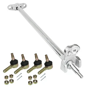 Steering Stem Shaft W/ Tie Rod End Kit for Suzuki LTZ400 Quadsport Z400 2009-14 - Picture 1 of 1