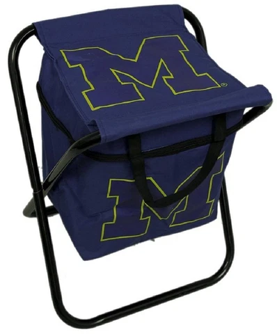 Michigan Wolverines NCAA College Football Tailgate Party Gift Quad Cooler Chair Cover