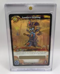 Landro's Lichling ELEMENTS LOOT 1/3 Unscratched WOW TCG Card - Picture 1 of 1