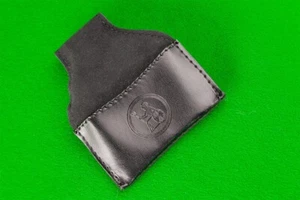Britannia Black Vinyl Chalk Pouch With Belt Clip - Ideal For Taom Chalk - Picture 1 of 2