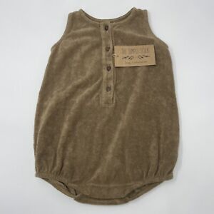 The Simple Folk The Journey Romper Walnut Unisex 2/3 Years Old One Piece